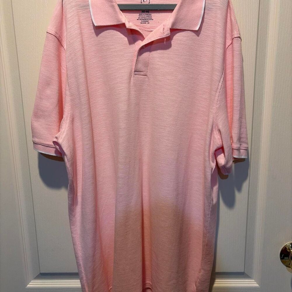 George Men's Pink Polo-shirts